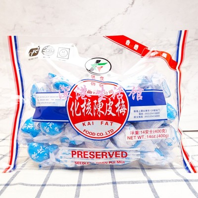 启发陈皮化核应子400g