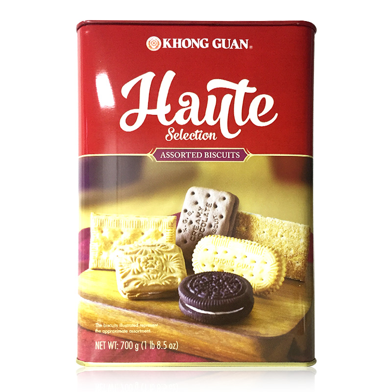 康元新加坡豪特节日什锦饼干