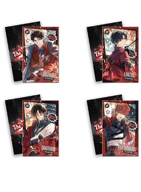 现货 栗汀 猫耳FM LASER MANTA 重启 徽章小卡镭射票