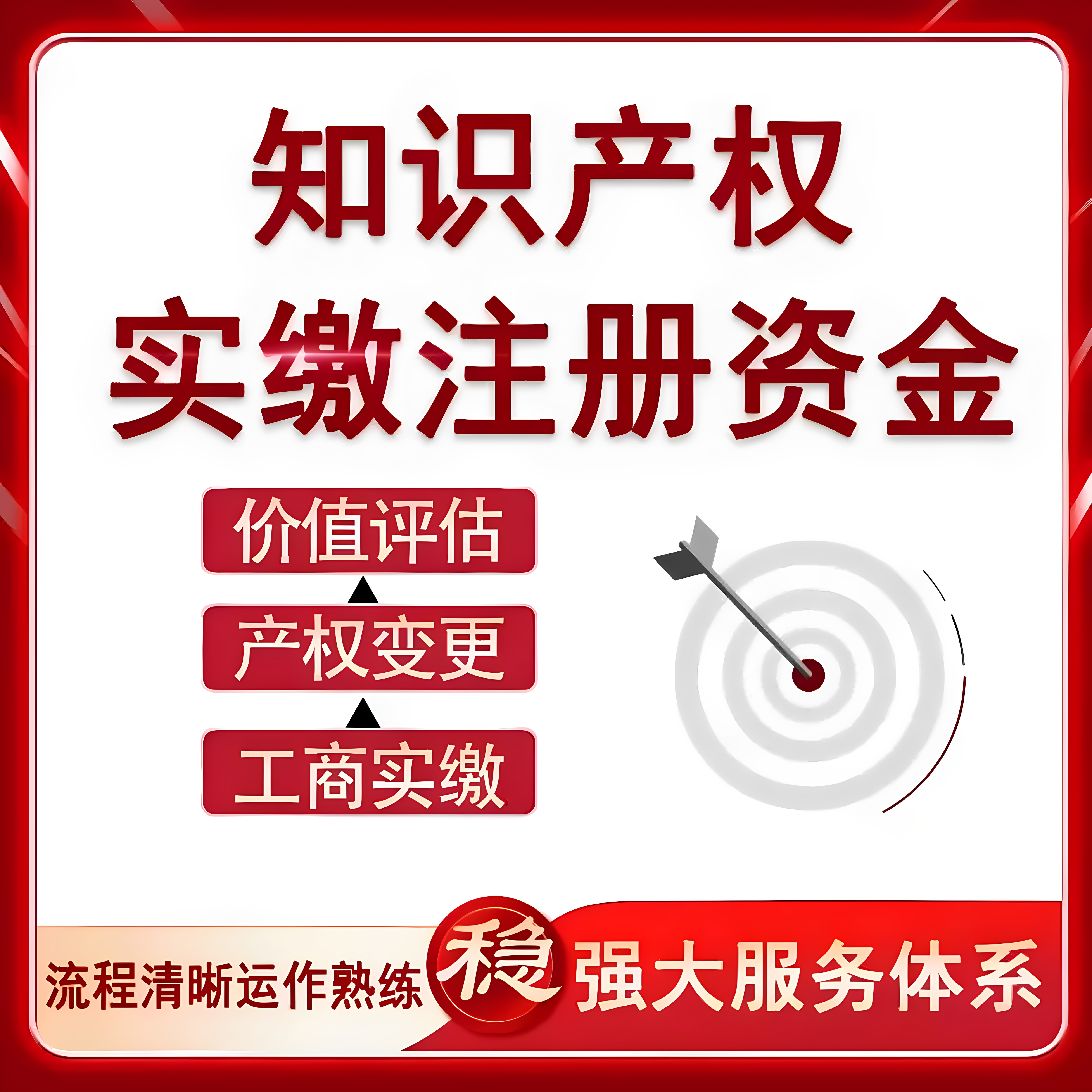全网代办知识产权实缴专利软著商标作价出资工商实缴信息公示