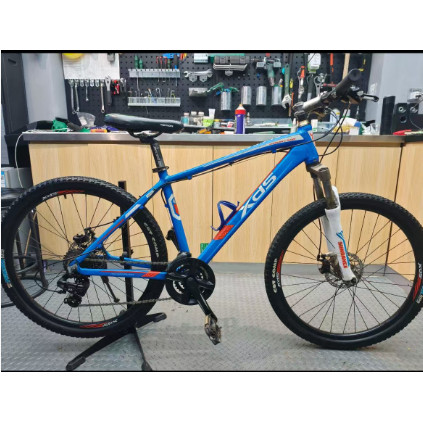 二手喜德盛逐日500油压山地车铝合金车架通勤自行车入门学生车