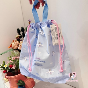 日本sanrio大耳狗/纯色便当包小拎包手提包午餐盒饭包上班轻便包