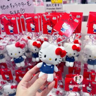 日本本土 Sanrio三丽鸥Kitty酷洛米melody大耳狗背包挂件饰钥匙扣