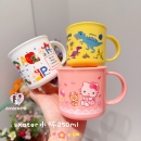 日本制 skater婴幼儿童宝宝漱口杯牛奶杯喝水杯树脂餐具200ml