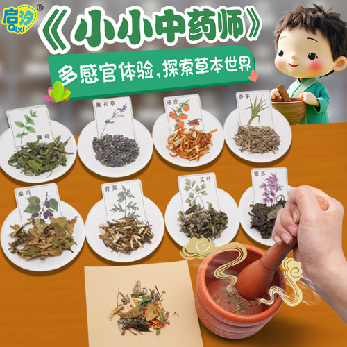 幼儿园自然科学区小小中药师