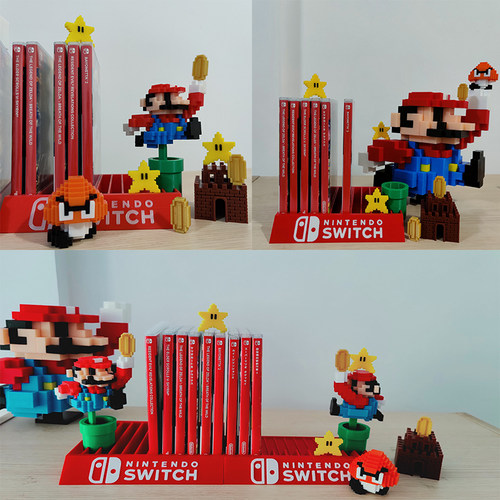 switch卡带收纳盒摆件