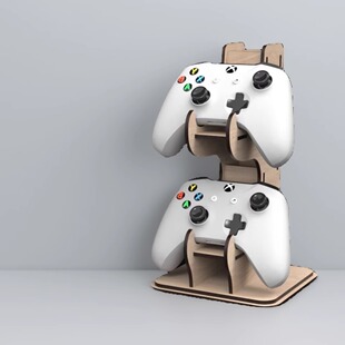 适用ps5 Xbox switchpro游戏手柄双层支架全功能展示架 配件 底座