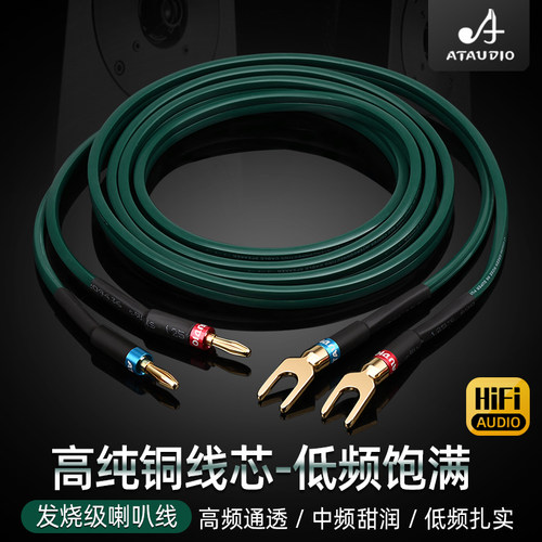 ATAUDIO发烧级环绕喇叭线纯铜