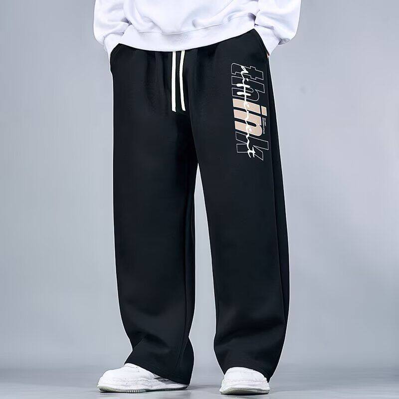 冬季裤子男士秋冬款韩版潮牌束脚运动青少年卫裤休闲长裤