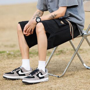 男夏季 冰丝五分裤 子潮牌工装 2026新款 宽松微胖子休闲裤 短裤 裤 大码