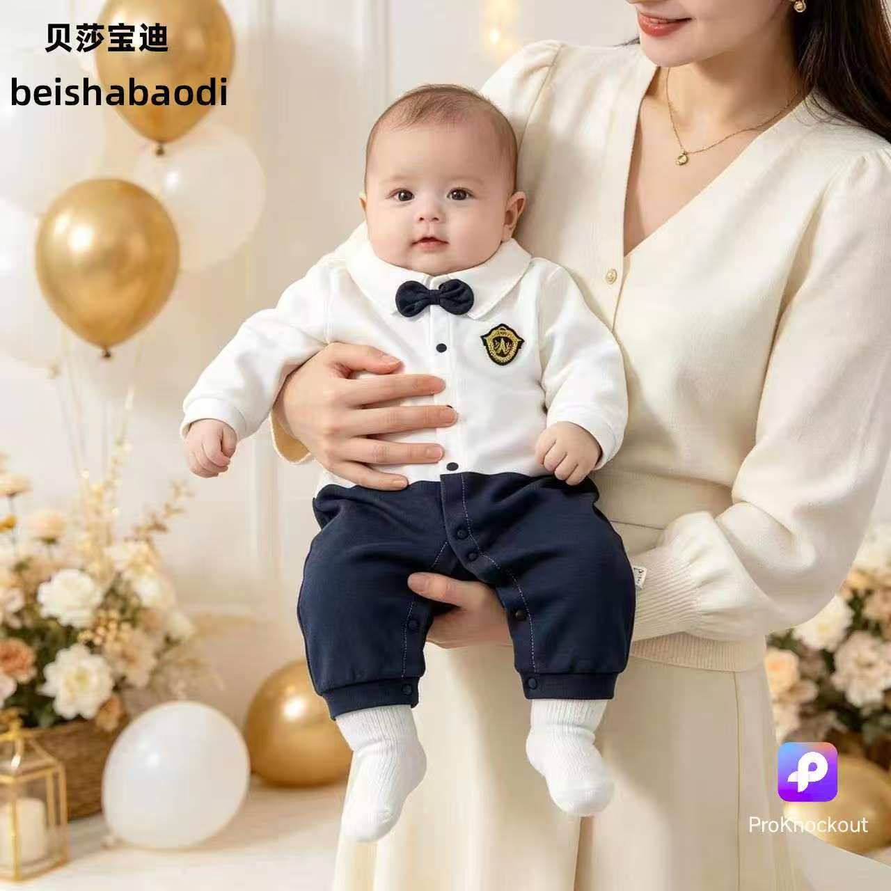 婴儿衣服秋季小月龄宝宝连体衣纯棉新生儿爬行服秋季长袖外出哈衣