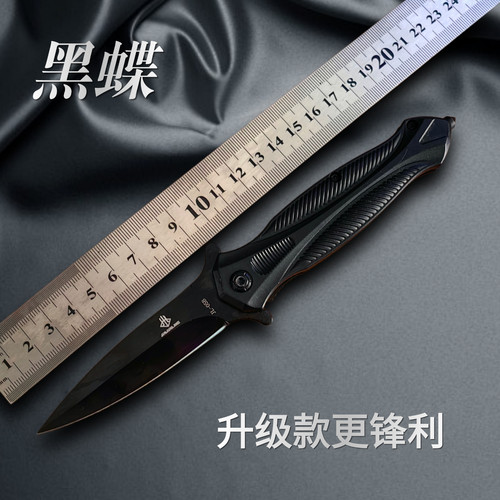 防身瑞士军士刀随身特种兵军工特殊钢锋利德国军官短刀小刀折叠刀