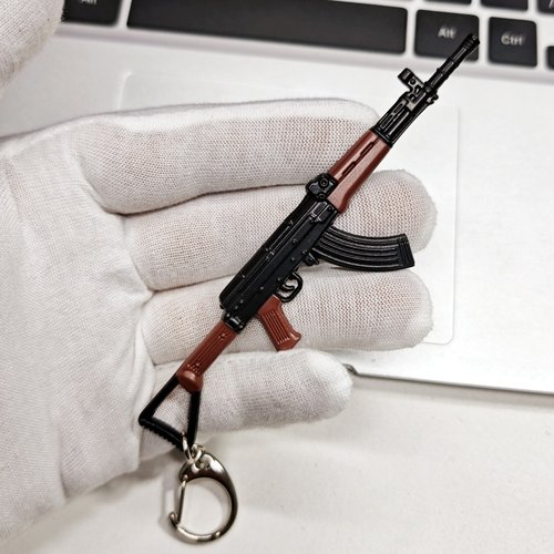 迷你81-1式八一杠模型钥匙扣