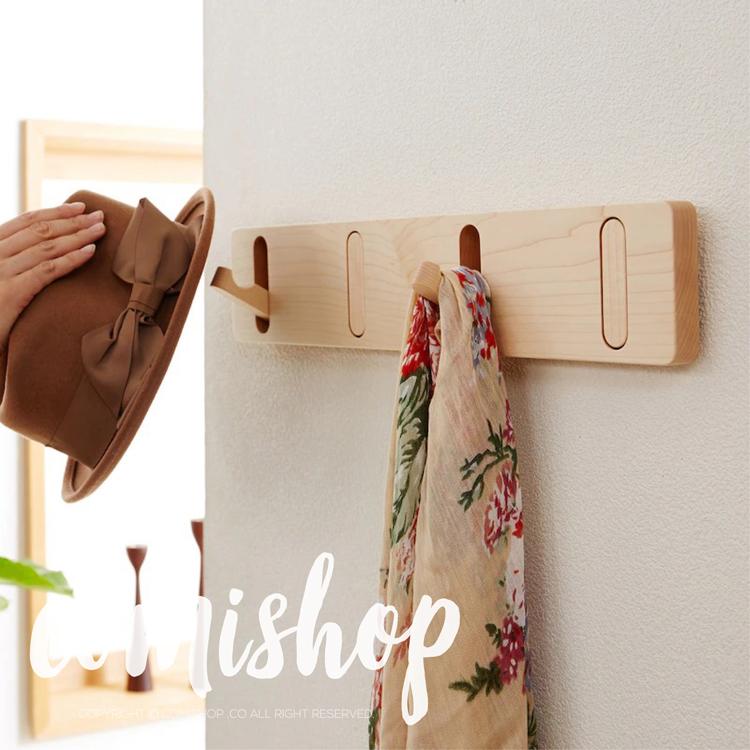 北欧同步发售实木衣帽挂衣架