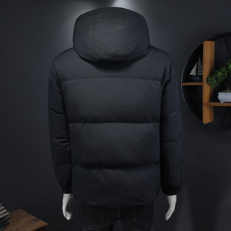 冬季新款白鸭绒连帽羽绒服男士潮流百搭外套钱塘6025Y100P280,男装羽绒服,钱塘6025