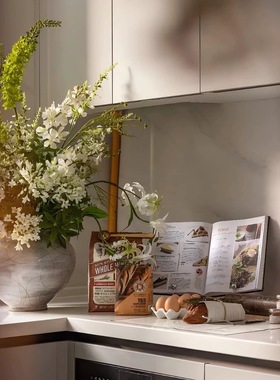 样板房售楼部灶台装饰品陈列摆设