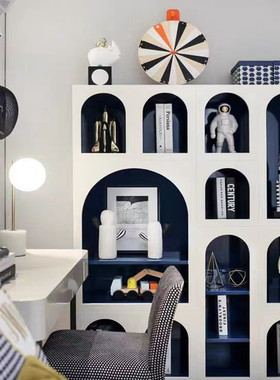 现样板间儿童房摆件男孩房航天员太空主题火箭搭配售楼处软装饰品