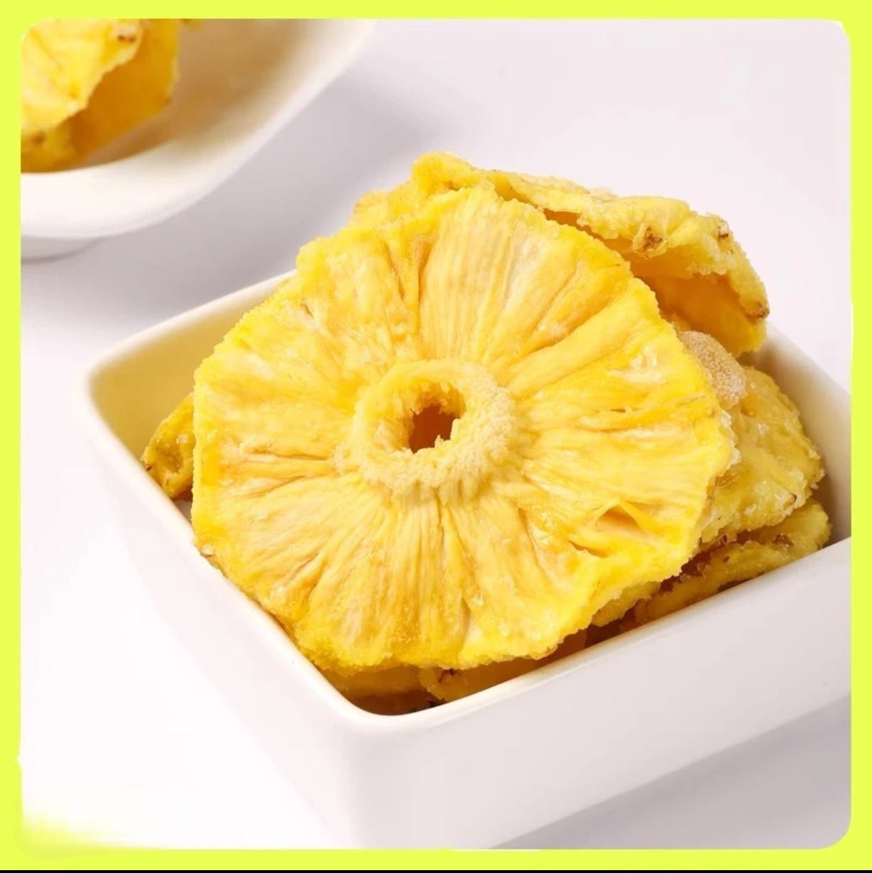 菠萝圈果脯蜜饯水果干菠萝干片凤梨干休闲零食小吃烘焙商用