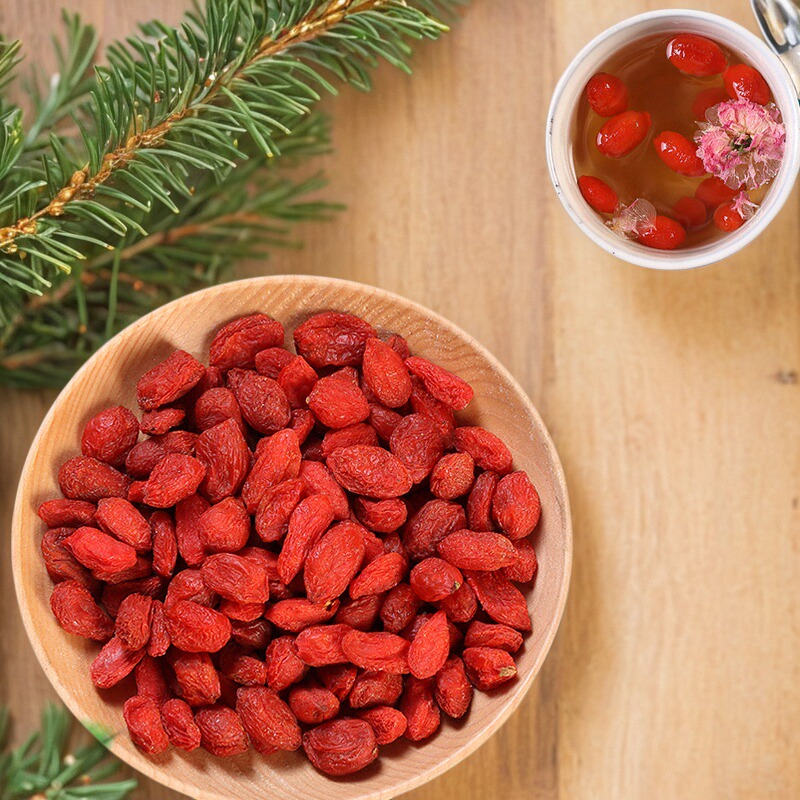 枸杞宁夏枸杞无添加软糯香甜自然风干干果零食250克无流熏
