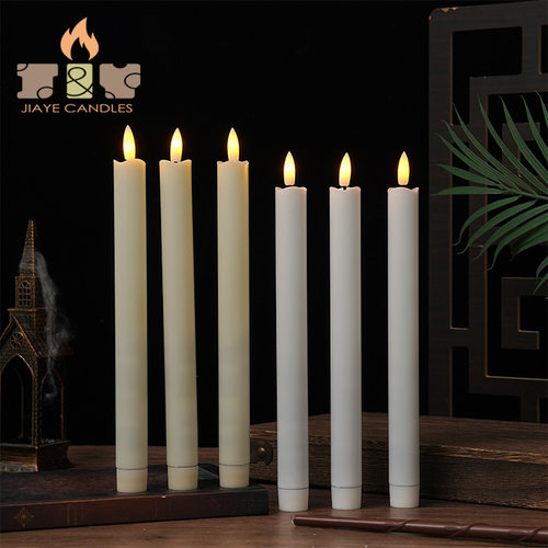 led长杆蜡烛灯 波浪口子弹头遥控电子蜡烛婚礼婚庆圣诞节日