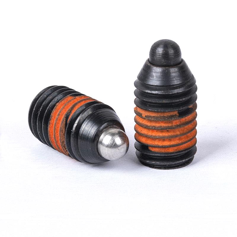 SPJS SPJL SPJH 短型顶丝 定位柱M3M4M5M6M8M10M12M16弹簧柱塞
