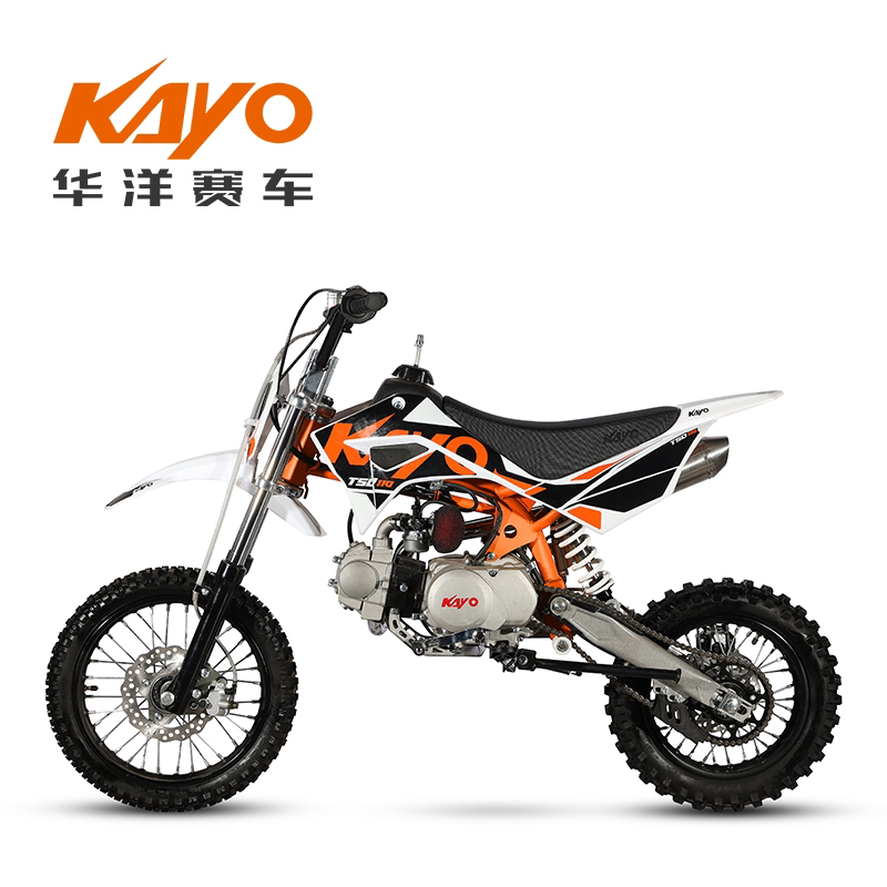 华洋赛车 2021新款两轮小越野 高赛迷你摩托车整车 ts110 非上路