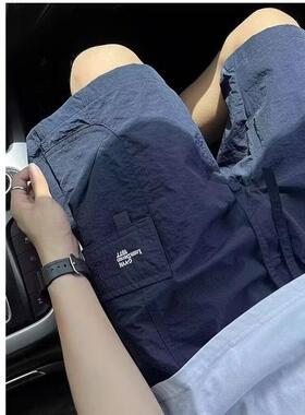 夏季短裤男韩版潮流休闲百搭宽松五分裤男dk22 p32