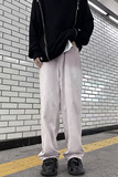 美式牛仔裤男女秋季水洗渐变长裤潮牌高街宽松直筒裤nk46p55，男装牛仔裤，星座204-6