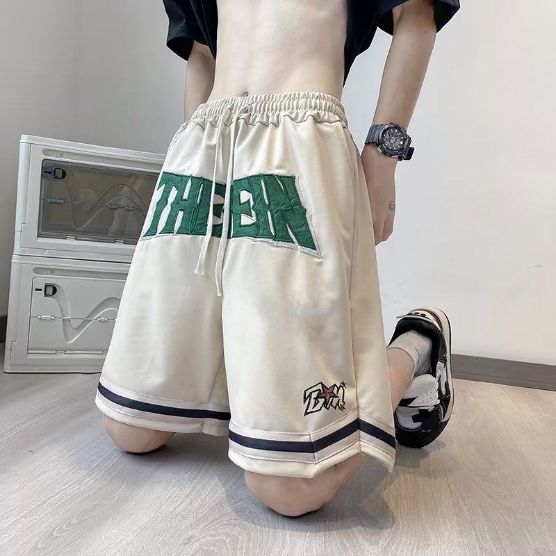 美式短裤男夏季复古休闲潮牌五分裤裤衩男篮球运动裤dk6041p35,男装休闲裤,星座204-6