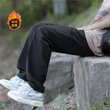 冲锋裤秋冬季登山运动休闲伞兵加绒加厚户外宽松工装裤hk213p50，男装休闲裤，星座204-6