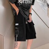 2023夏季日系工装短裤男韩版大口袋宽松休闲5分裤dk02p35，男装休闲裤，星座204-6