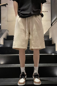 运动短裤男2024夏季韩版侧边三杆休闲宽松百搭五分裤潮dk5514 p30图片
