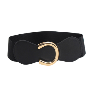 黑色腰封女毛衣连衣裙子皮带宽外搭风衣百搭束腰带新款配饰潮