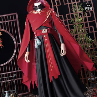 代号鸢cos服狂热信徒cosplay五斗米npc小红帽斗篷全套