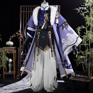 现货王者荣耀孙权cos服重工刺绣版二次元cosplay游戏动漫男套装