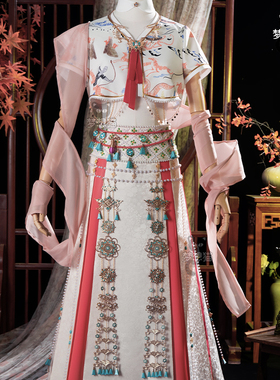 梦想猫燕云十六声cos梨园校服cosplay服武侠游戏同款服装古风男女