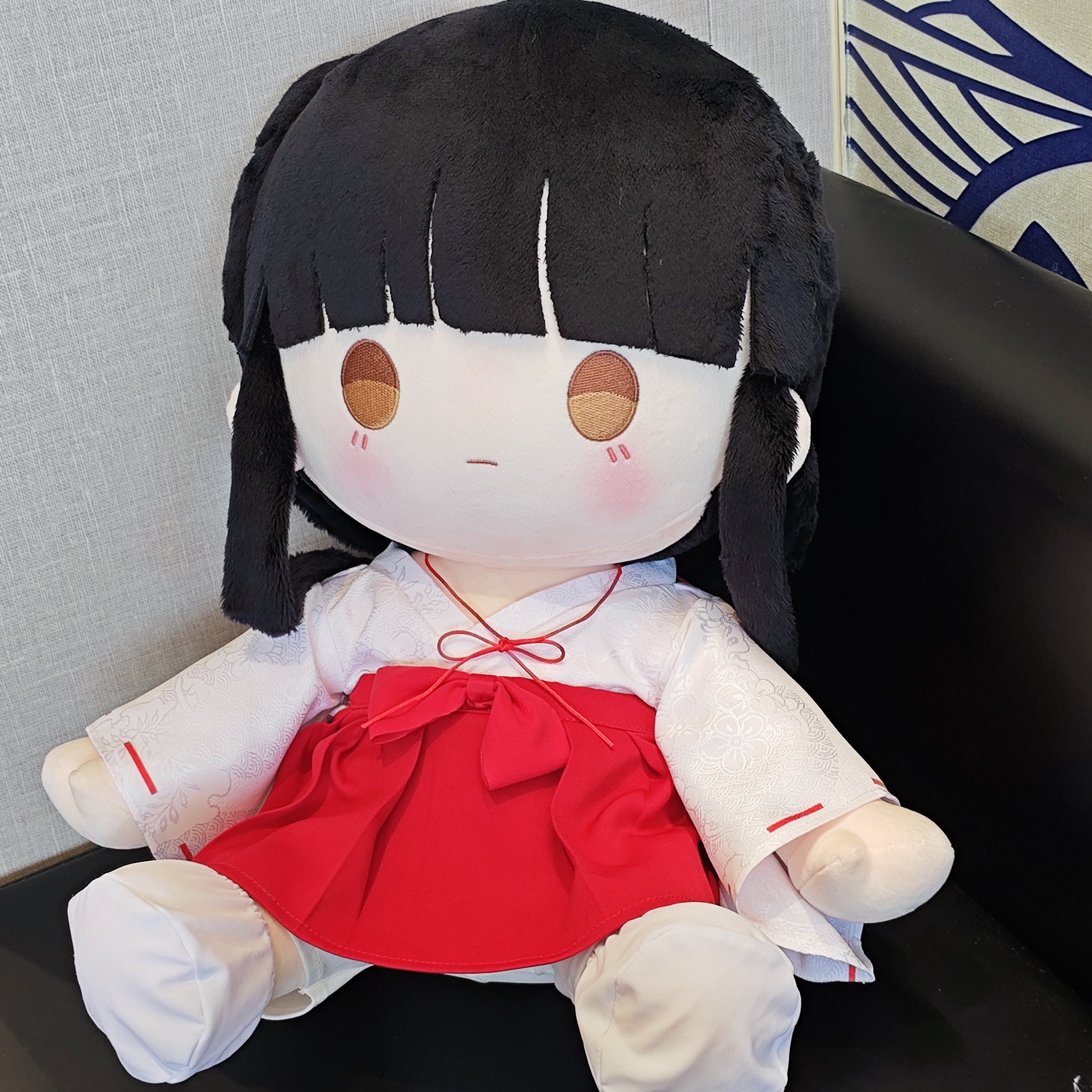 同人犬夜叉玩偶桔梗周边坐姿棉花娃娃ききょう抱枕Kikyō礼物玩偶,模玩/动漫/周边/娃圈三坑/桌游,棉花娃娃,淘宝优惠券,粉丝福利购,淘宝优惠卷