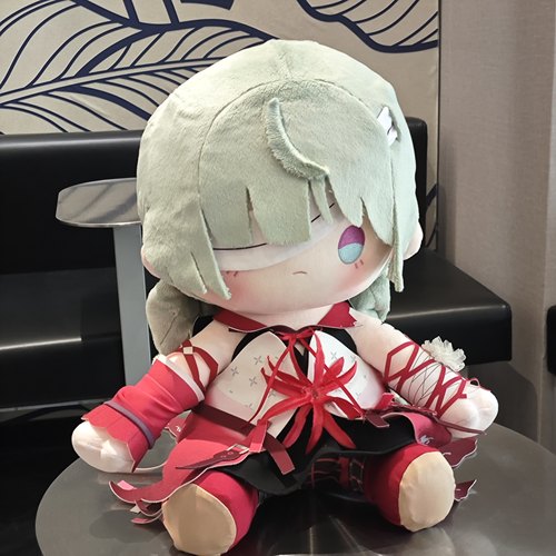 同人周边鸣弗洛洛潮棉花娃娃送人礼物坐姿Phrolova可爱抱枕约40cm