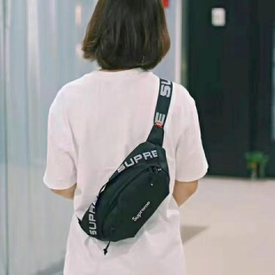 跨境sup时尚腰包男女斜挎包健身跑步多功能学生情侣同款运动休闲