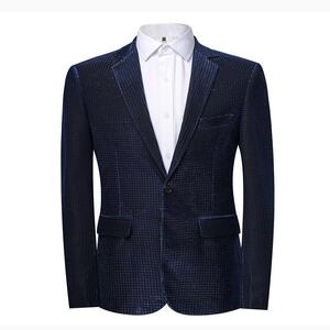 休闲西服男新郎结婚礼服修身帅气小西装男英伦商务正装X42特P100图片
