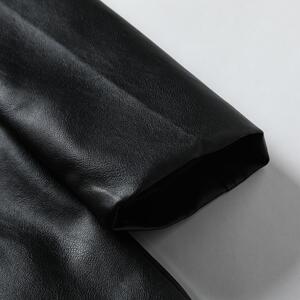 中世纪服饰pu皮大衣男士长款休闲秋冬新款风衣F06特P135图片