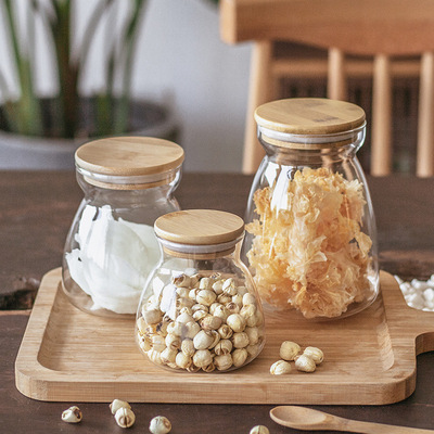 高颜值高硼硅玻璃密封罐