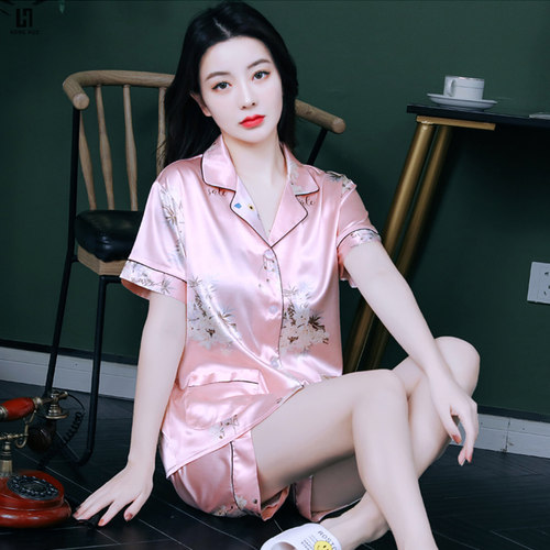 买了都说好的睡衣冰丝女甜美