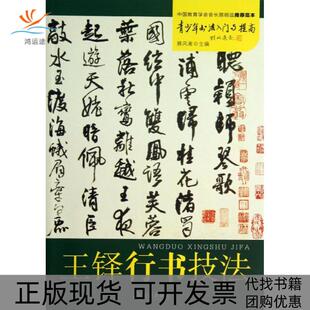 【正版书包邮】王铎行书技法雅风斋金盾出版社