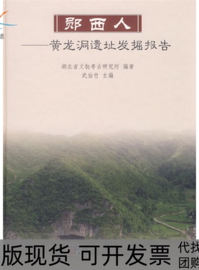 【正版新书】郧西人黄龙洞遗址发掘报告武仙竹湖北省文物考古研究所科学出版社