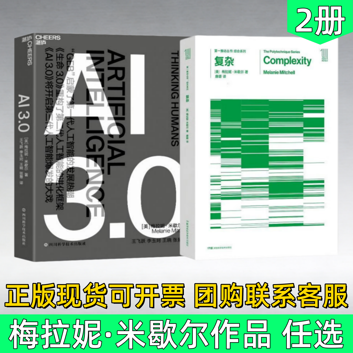 正版图书 AI3.0 复杂 作者 梅拉妮·米歇尔全新力作 四川科学技术出版社 9787572700378