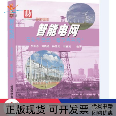 【正版书包邮】智能电网——无处不在的“电力界天网”李琦芬上海科学普及出版社