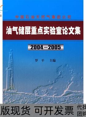 【正版书包邮】油气储层重点实验室集20042005罗平石油工业出版社