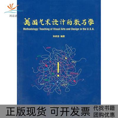 【正版书包邮】美国艺术设计的教与学孙妍彦高等教育出版社