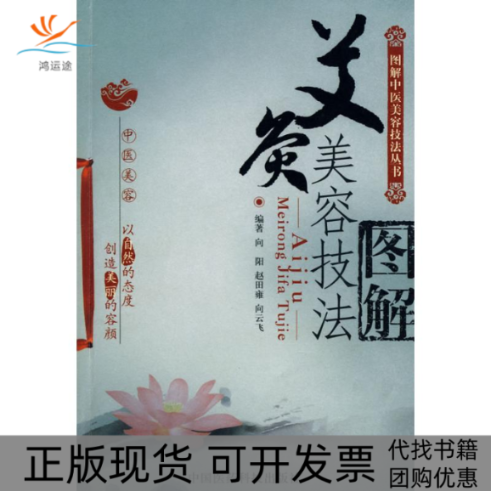 【正版书包邮】艾炙美容技法图解图解中医美容技法丛书向阳中国医药科技出版社
